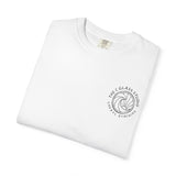 Surfboard Art T-Shirt — Coastal Wave Trio Graphic (The C Glass Studio)