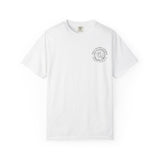 Surfboard Art T-Shirt — Coastal Wave Trio Graphic (The C Glass Studio)
