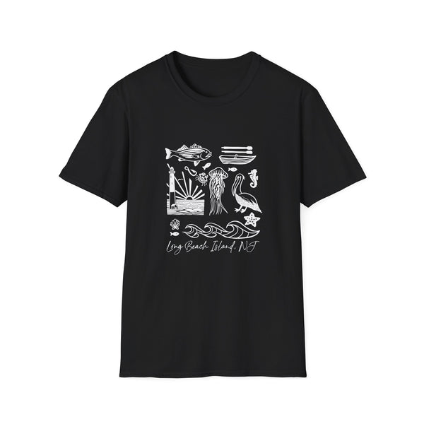 Long Beach Island Unisex Softstyle T-Shirt