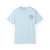 Surfboard Art T-Shirt — Coastal Wave Trio Graphic (The C Glass Studio)