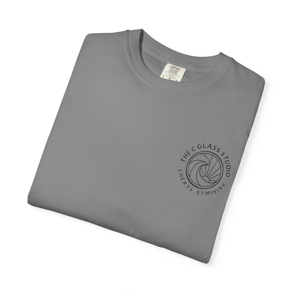 Surfboard Art T-Shirt — Coastal Wave Trio Graphic (The C Glass Studio)