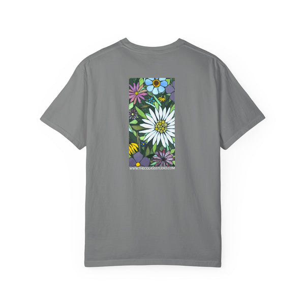 Floral Garden Tee — Daisy & Wildflower Print T-Shirt