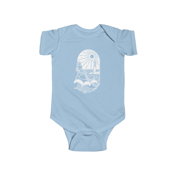 Mermaid Vibe Baby Onesie