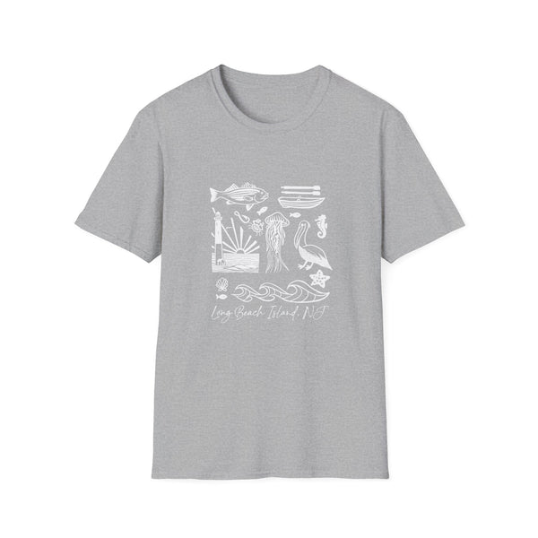 Long Beach Island Unisex Softstyle T-Shirt