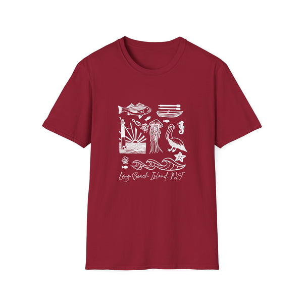 Long Beach Island Unisex Softstyle T-Shirt