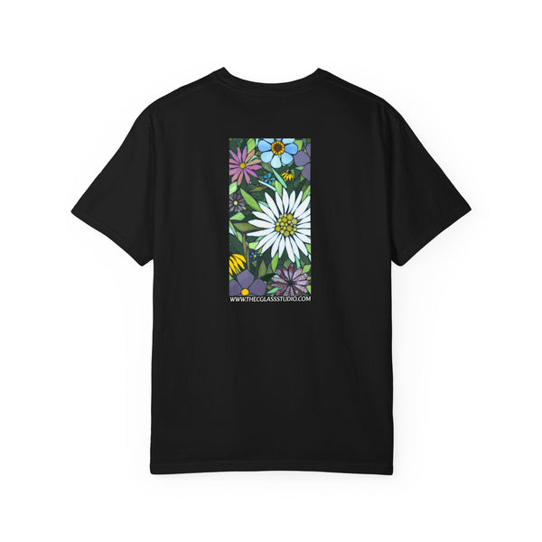 Floral Garden Tee — Daisy & Wildflower Print T-Shirt