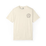 Surfboard Art T-Shirt — Coastal Wave Trio Graphic (The C Glass Studio)