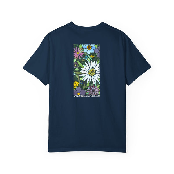 Floral Garden Tee — Daisy & Wildflower Print T-Shirt