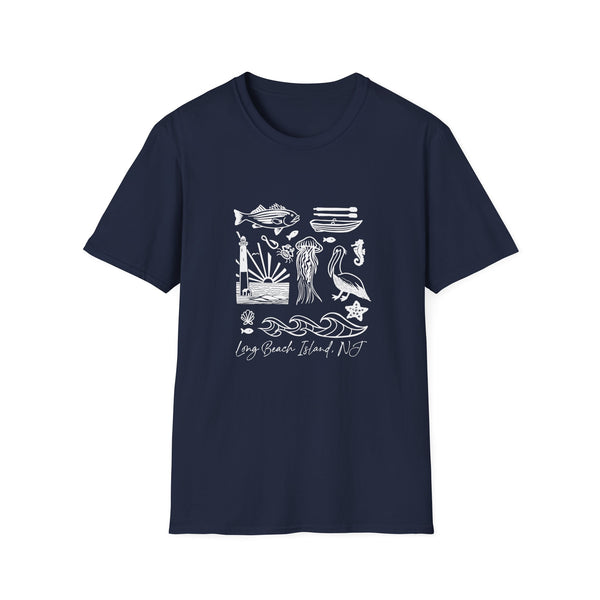 Long Beach Island Unisex Softstyle T-Shirt