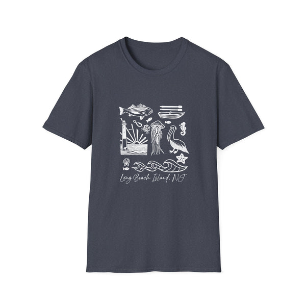 Long Beach Island Unisex Softstyle T-Shirt