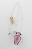 Vessel Bead Necklace in Purple —The C Glass Studio