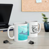 Whale and Mermaid Ceramic Mug 11oz