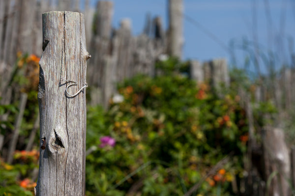 Wave Hammered Sterling Silver Necklace —The C Glass Studio