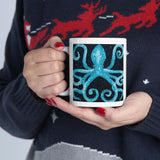 Octopus Ceramic Mug 11oz