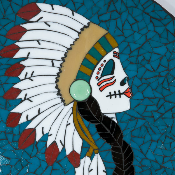 Day of the Dead Mosaic —The C Glass Studio