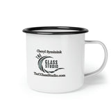Whale and Mermaid Enamel Camp Cup