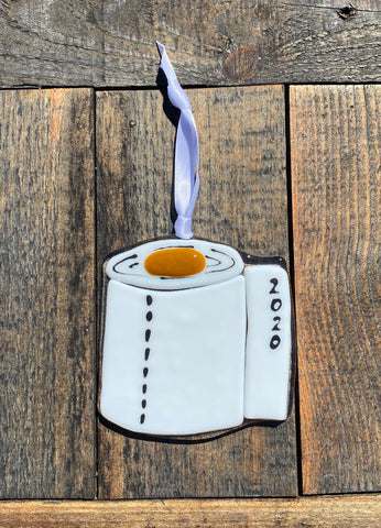 Toilet paper 2020 ornament