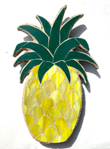 Pineapple Mosaic —The C Glass Studio