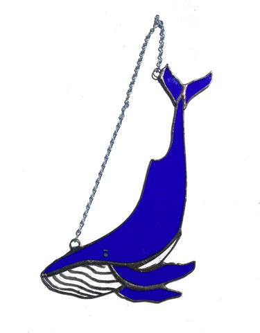 Stained Glass Whale
